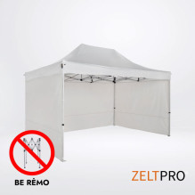 Trade tent roof and walls (4 pcs.) set 3x4.5 White Zeltpro TITAN