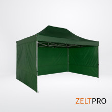Prekybinės palapinės stogas ir sienos (4 vnt.) komplektas 3x4,5 Žalia Zeltpro TITAN Prekybinės palapinės stogas ir sienos (4 vnt.) komplektas 3x4,5 Žalia Zeltpro TITAN