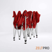 Shopping Tent 3x4.5 Red Zeltpro TITAN