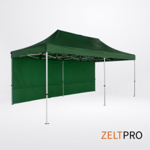 Prekybinės palapinės stogas ir sienos (4 vnt.) komplektas 3x6 Žalia Zeltpro TITAN Prekybinės palapinės stogas ir sienos (4 vnt.) komplektas 3x6 Žalia Zeltpro TITAN