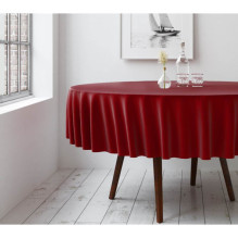 Round tablecloth Restly Bordeaux D150