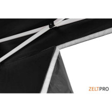 Shopping Tent 3x3 Black Zeltpro PROFRAME