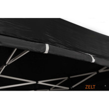 Tent roof and walls (4 pcs.) set 2x2 Black Zeltpro PROFRAME