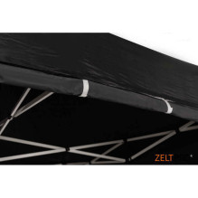 Shopping Tent 3x3 Black Zeltpro PROFRAME