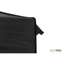 Tent roof and walls (4 pcs.) set 2x2 Black Zeltpro PROFRAME