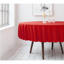 Round tablecloth Restly Red D220