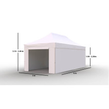 Prekybinė Palapinė 3x6 Balta Zeltpro TITAN