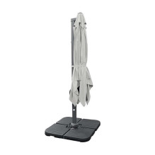 Outdoor umbrella with base (cover as a gift) Maestro Light Grey