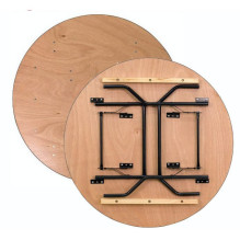 Round wooden table D150