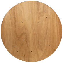 Round wooden table D150