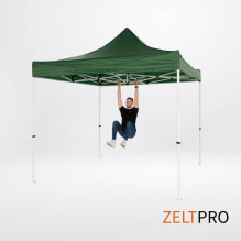 Shopping Tent 3x3 Green Zeltpro PROFRAME Shopping Tent 3x3 Green Zeltpro PROFRAME