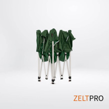 Shopping Tent 3x3 Green Zeltpro PROFRAME Shopping Tent 3x3 Green Zeltpro PROFRAME