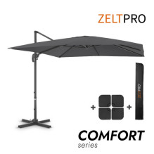 Outdoor umbrella with base...