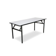 Rectangular wooden table covered with PVC 180x90