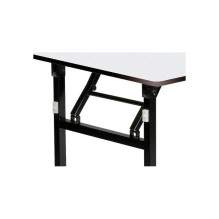 Rectangular wooden table covered with PVC 180x90