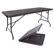 Folding table 180 cm Brown