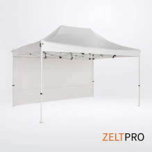 Shopping Tent 3x4.5 White Zeltpro PROFRAME
