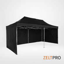 Shopping Tent 4x8 Black Zeltpro TITAN