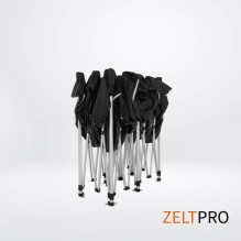 Shopping Tent 4x8 Black Zeltpro TITAN