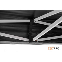 Shopping Tent 3x4.5 Black Zeltpro PROFRAME