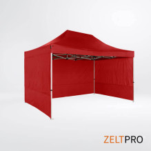 Shopping Tent 3x4.5 Red Zeltpro PROFRAME