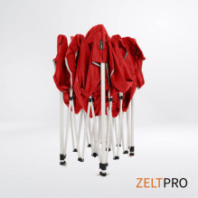 Shopping Tent 3x4.5 Red Zeltpro PROFRAME