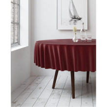 Round tablecloth Restly Bordeaux D250