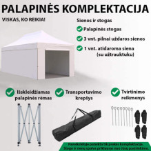 Shopping Tent 4x8 Green Zeltpro TITAN