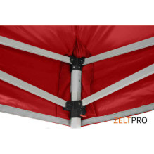 Shopping Tent 3x4.5 Red Zeltpro PROFRAME