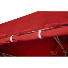 Shopping Tent 3x4.5 Red Zeltpro PROFRAME