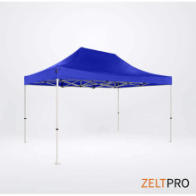 Shopping Tent 3x4.5 Blue Zeltpro PROFRAME