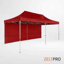 Prekybinė Palapinė 4x8 Raudona Zeltpro TITAN