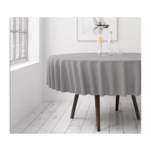 Round tablecloth Restly Gray D250