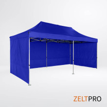 Prekybinė Palapinė 4x8 Mėlyna Zeltpro TITAN