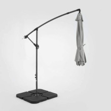 Outdoor umbrella with base Select Light Grey Outdoor umbrella with base Select Light Grey