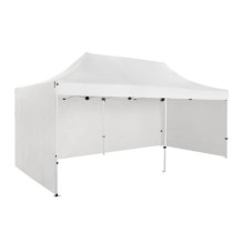 Prekybinė Palapinė 4x6 Balta Zeltpro PREMIUM+ su 4 sienomis, krepšiu
