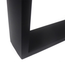 Table legs - frame set (2 pcs.) square shape P800 Black