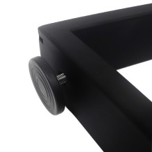 Table legs - frame set (2 pcs.) trapezoidal shape Black