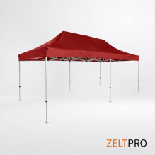 Shopping Tent 3x6 Red Zeltpro PROFRAME