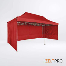 Shopping Tent 3x6 Red Zeltpro PROFRAME