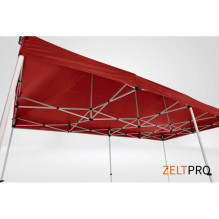 Shopping Tent 3x6 Red Zeltpro PROFRAME