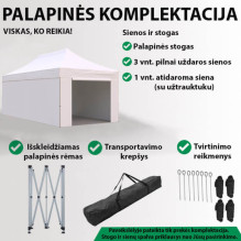 Commercial Tent 3x6 Blue Zeltpro PROFRAME