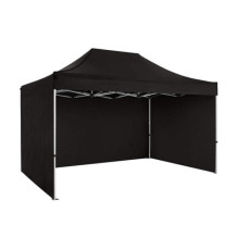 Shopping Tent 3x4.5 Black Zeltpro PREMIUM+