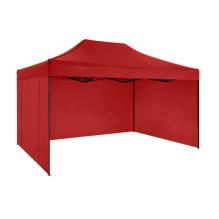 Shopping Tent 3x4.5 Red Zeltpro EKOSTRONG
