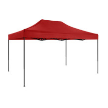 Shopping Tent 3x4.5 Red Zeltpro EKOSTRONG