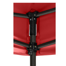 Shopping Tent 3x4.5 Red Zeltpro EKOSTRONG
