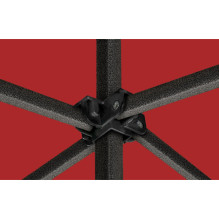 Shopping Tent 3x4.5 Red Zeltpro EKOSTRONG
