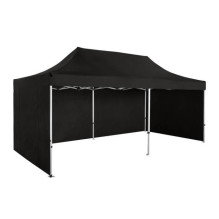 Shopping Tent 3x6 Black Zeltpro PREMIUM+