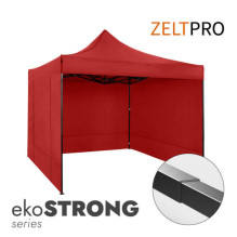 Shopping Tent 2x2 Red Zeltpro EKOSTRONG