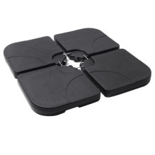 Outdoor umbrella with base (cover as a gift) Lounge Anthracite